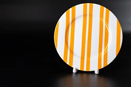 Тарелка 190 мм, Полоски 1, на форме Европейская, арт 60.06381.00.1 Тарелка 190 мм, Полоски 1, на форме Европейская, арт 60.06381.00.1