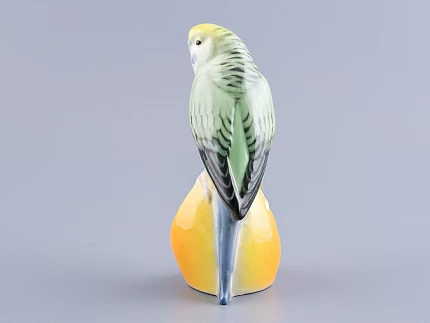 Скульптура форма Волнистый попугайчик рисунок Кеша арт. 82.77224.00.1
