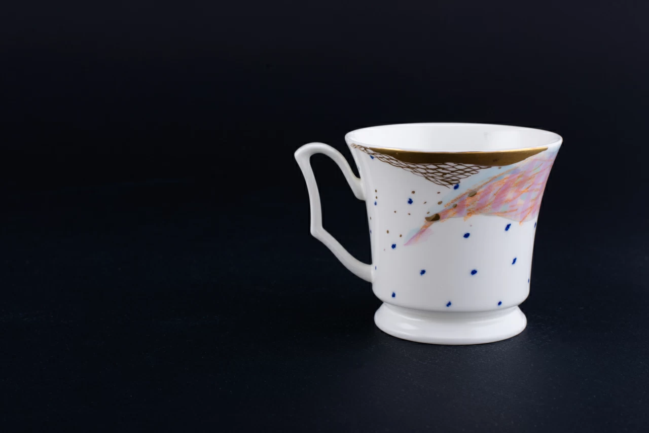 Чашка кофейная Шифон на форме Юлия арт 60.11606.00.1, 