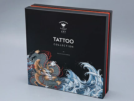Декоративная тарелка в подарочной упаковке 300 мм, форма Восточная рисунок TATTOO Dragon арт. 81.31626.00.1 Декоративная тарелка в подарочной упаковке 300 мм, форма Восточная рисунок TATTOO Dragon арт. 81.31626.00.1