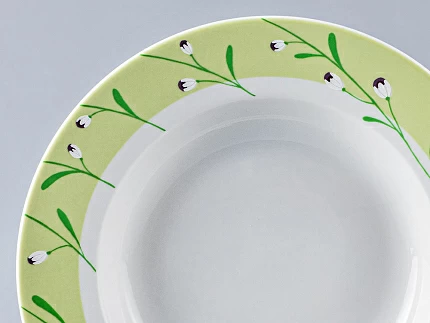 Тарелка 220 мм форма Глубокая, рисунок Весенний бриз, арт. 80.98407.00.1 Тарелка 220 мм форма Глубокая, рисунок Весенний бриз, арт. 80.98407.00.1
