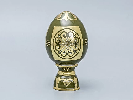 Яйцо пасхальное на подставке 140 мм Византийское арт. 80.01719.00.1 Яйцо пасхальное на подставке 140 мм Византийское арт. 80.01719.00.1