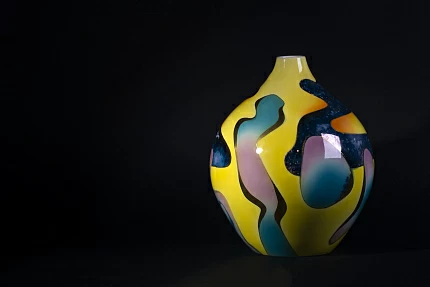 Ваза Наргиза на форме Круглая арт 60.13476.00.1 Ваза Наргиза на форме Круглая арт 60.13476.00.1