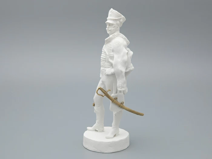 Скульптура Гусар эпохи АлександраI, в подарочной упаковке, рисунок Белый бисквит, арт 81.33423.00.1, 