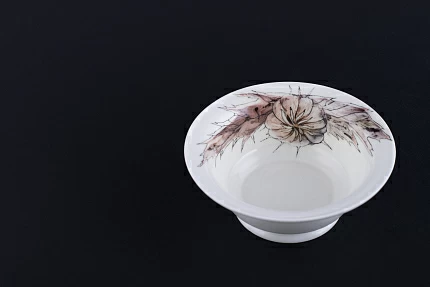 Салатник круглый Медвежья колючка на форме Александрия  арт 60.13549.00.1