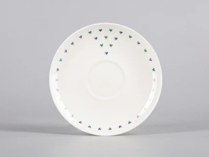 Чашка с блюдцем чайная 335 мл форма Ландыш рисунок Саночки арт. 81.30680.00.1, 