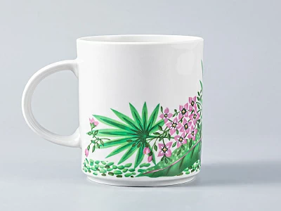 Кружка форма Стандарт рисунок Джангл, арт. 80.99511.00.1