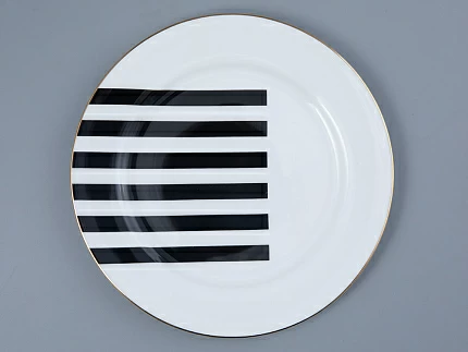 Тарелка плоская 200 мм форма Стандартная 2 рисунок Да и нет Черный арт. 80.45835.00.1 Тарелка плоская 200 мм форма Стандартная 2 рисунок Да и нет Черный арт. 80.45835.00.1