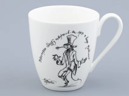 Бокал форма Вариации рисунок Коммерсанту, в подарочной упаковке арт. 81.32257.00.1, 