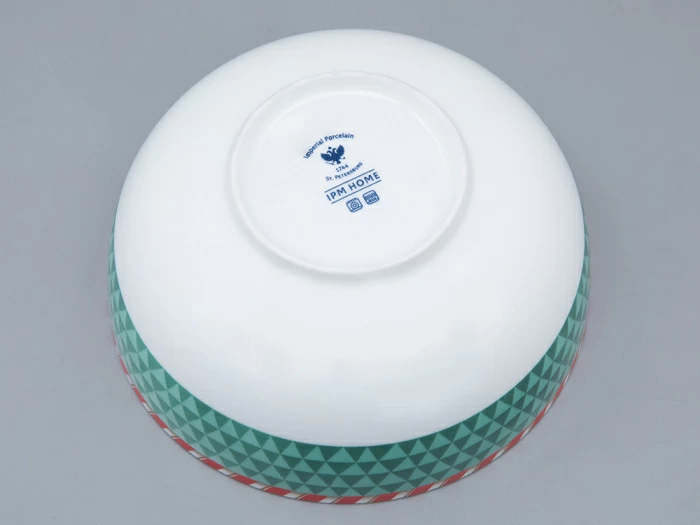 Салатник 160 мм Восточная рисунок Зимняя история (зеленый) арт. 80.45162.00.1, 