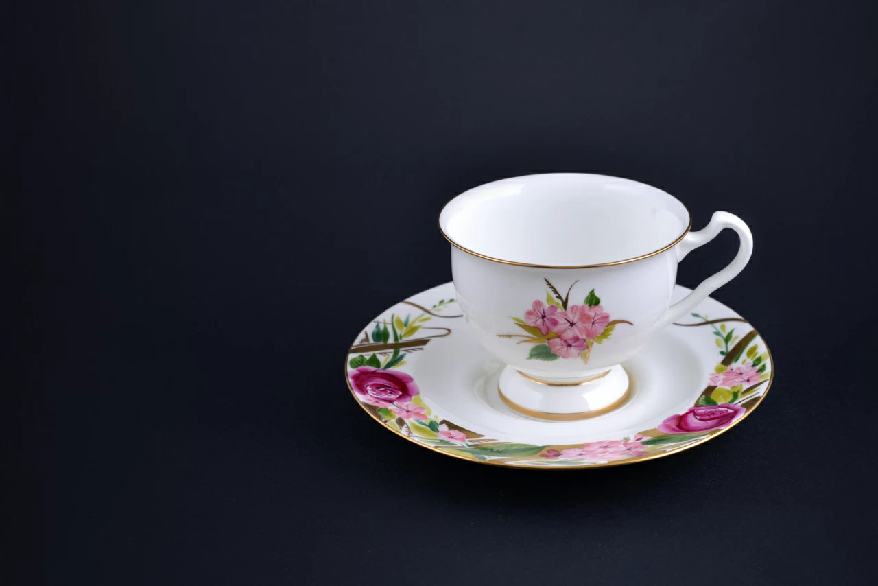 Чашка с блюдцем Незабываемый день, на форме Айседора, арт 61.20982.00.1, 
