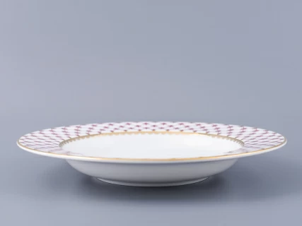 Тарелка глубокая 225 мм форма Европейская-2 рисунок Сетка-Блюз 2 арт. 80.85413.00.5, 