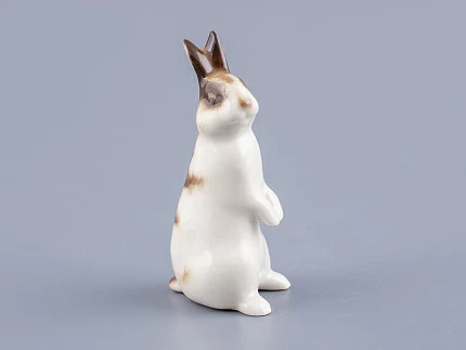 Скульптура Кролик пуша серый арт. 82.69038.00.1