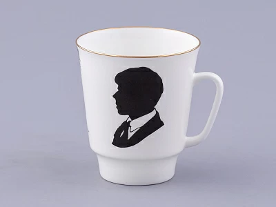 Чашка с блюдцем 165 мл форма Майская, рисунок Русские писатели Есенин, арт. 81.32604.00.1 Чашка с блюдцем 165 мл форма Майская, рисунок Русские писатели Есенин, арт. 81.32604.00.1