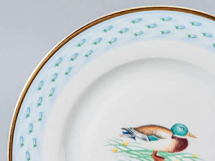 Сервиз чайный форма Кострома рисунок Уткина заводь, 6 персон 20 предметов, арт. 81.25448.00.1, 