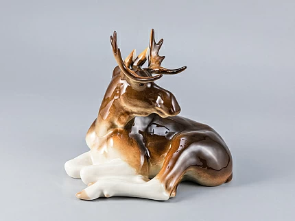 Скульптура Молодой лось арт. 82.01011.00.1