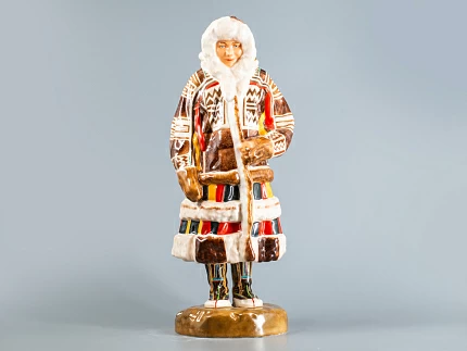 Скульптура Народности России Самоедка арт. 82.72976.00.1