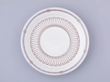 Чашка с блюдцем чайная, форма Гербовая, рисунок Серебряный город 6, арт. 81.32589.00.1, 