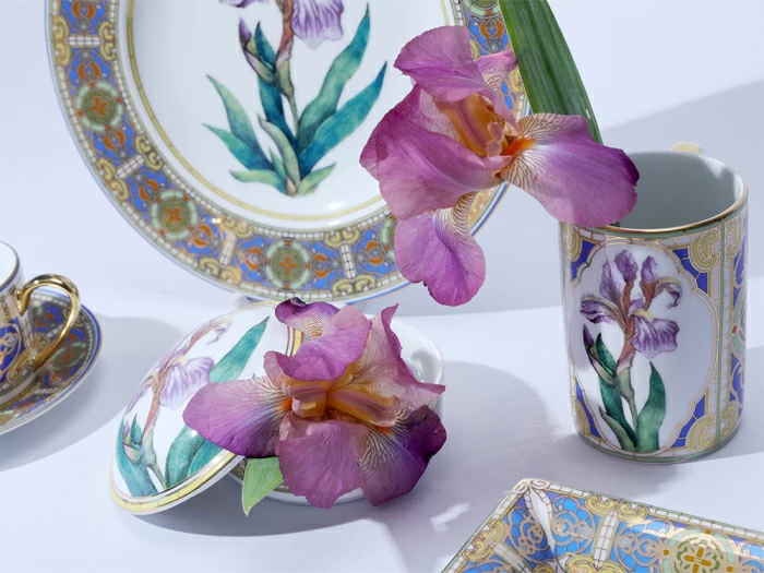 Бокал 400 мл в подарочной упаковке, форма Соло, рисунок Нежный Ирис, арт. 81.32712.00.1, 