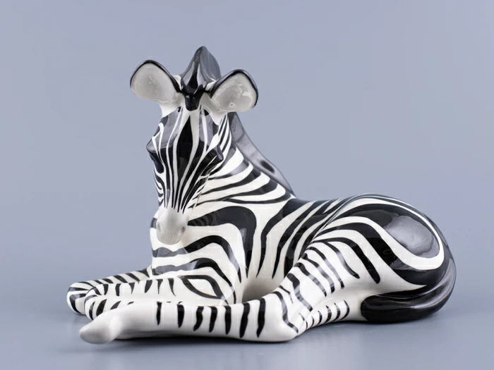 Скульптура Зебра больщой размер арт. 82.02814.00.1,  Скульптура Зебра больщой размер арт. 82.02814.00.1,