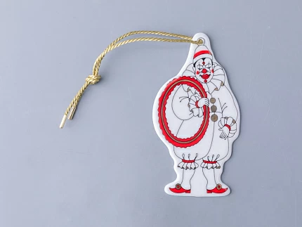 Елочная игрушка Гранд цирк в подарочной упаковке, рисунок Клоун арт 81.34386.00.1