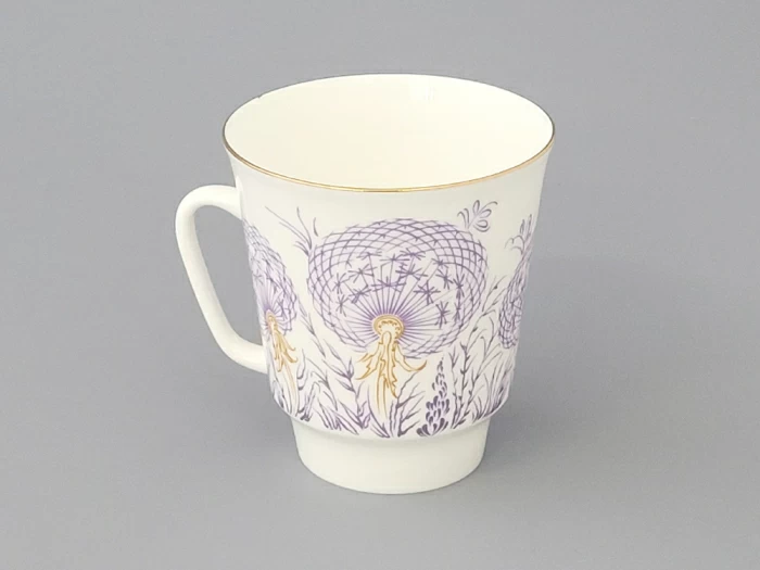 Чашка с блюдцем кофейная 165 мл.,  форма Майская,  рисунок Одуванчики арт. 81.10783.00.1, 