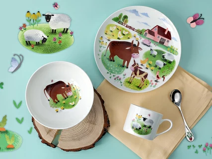 Подарочный набор 1/3 форма Восточная рисунок На ферме, арт. 81.32842.00.1, 