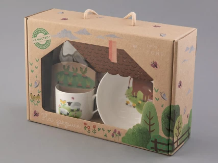 Подарочный набор 1/3 форма Восточная рисунок На ферме, арт. 81.32842.00.1, 