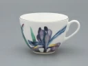 Чашка с блюдцем L’Art des Fleurs в подарочной упаковке, форма Весенняя 2, рисунок Аметистовое пламя, арт 81.33403.00.1,  Чашка с блюдцем L’Art des Fleurs в подарочной упаковке, форма Весенняя 2, рисунок Аметистовое пламя, арт 81.33403.00.1,