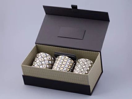 Подарочный набор стаканов форма Цилиндрический, рисунок Elegant Prizma, арт. 81.31736.00.1, 