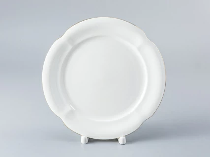 Трехпредметный комплект чайный форма Наташа рисунок Золотая лента 220 мл арт. 81.15671.00.1, 