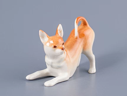 Скульптура Чихуахуа играющий Чара арт. 82.83950.00.1