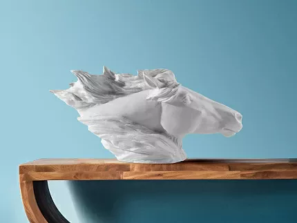 Скульптура форма Фаворит рисунок Белый, арт 82.09512.00.1