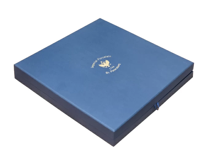 Подарочная упаковка для тарелки 265-270 мм Синяя арт. 14.00334.02, 