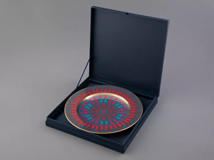 Тарелка декоративная 270 мм Европейская, в подарочной упаковке, рисунок Готическая 5 арт. 81.27132.00.1, 