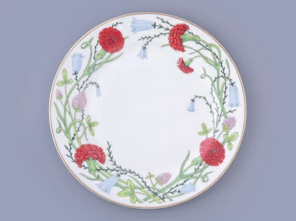 Тарелка плоская 200 мм форма Стандартная-2 рисунок Сад Алисы, арт. 80.47612.00.1, 