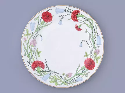 Тарелка плоская 200 мм форма Стандартная-2 рисунок Сад Алисы, арт. 80.47612.00.1