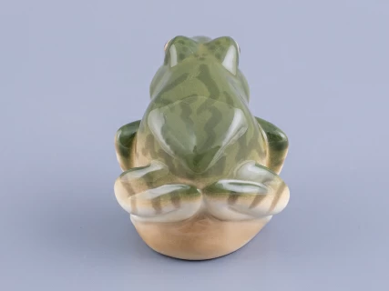 Скульптура Лягушка прудовая зеленая арт. 82.63683.00.1, 