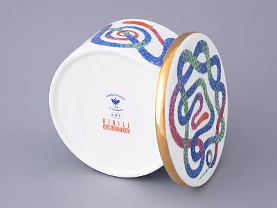 Шкатулка в подарочной упаковке, форма Идиллия, рисунок Лунный змей, арт. 81.32800.00.1 Шкатулка в подарочной упаковке, форма Идиллия, рисунок Лунный змей, арт. 81.32800.00.1