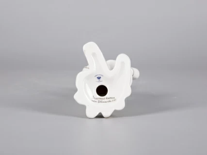 СКУЛЬПТУРА форма Заяц с ёлкой, рисунок Золотая ёлочка арт 82.42886.00.1, 