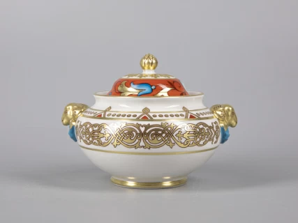 Сервиз чайный форма Александр III рисунок Русский, 6 персон 15 предметов арт. 81.30144.00.1,  Сервиз чайный форма Александр III рисунок Русский, 6 персон 15 предметов арт. 81.30144.00.1,