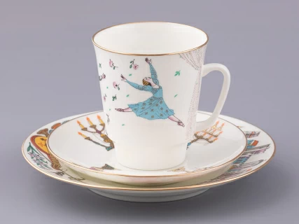 Трехпредметный комплект 165 мл форма Майская рисунок Балет Ромео и Джульетта, арт. 81.21564.00.1, 