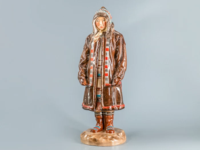 Скульптура Народности России Тунгузская женщина арт. 82.78568.00.1, 