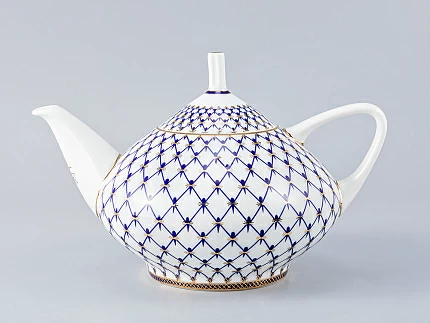 Чайник заварочный Купольная "Кобальтовая сетка" 1400 мл арт.  80.72836.00.1