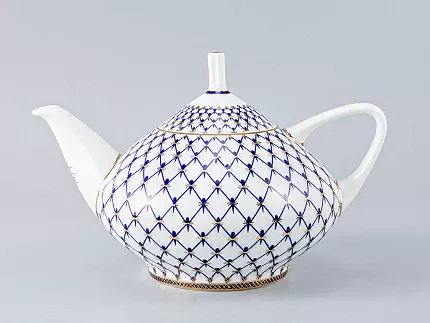 Чайник заварочный Купольная "Кобальтовая сетка" 1400 мл арт.  80.72836.00.1