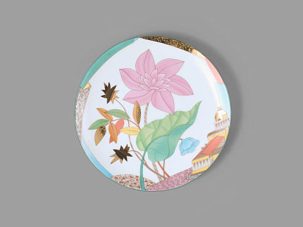 Декоративная тарелка 275 мм форма Эллипс рисунок Знойное лето арт. 80.83758.00.1 Декоративная тарелка 275 мм форма Эллипс рисунок Знойное лето арт. 80.83758.00.1