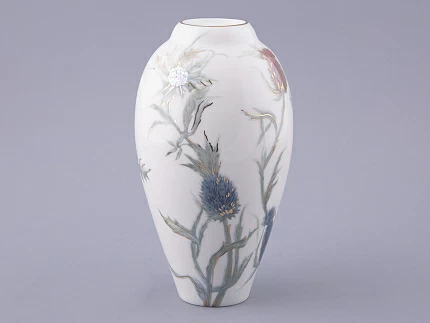 Ваза форма Лилия рисунок Репейник, арт. 80.48116.00.1 Ваза форма Лилия рисунок Репейник, арт. 80.48116.00.1