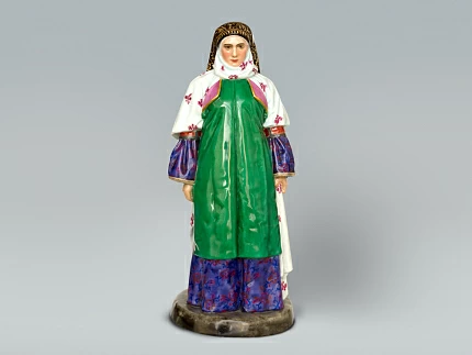 Скульптура Народности России Аварская женщина арт. 82.85841.00.1