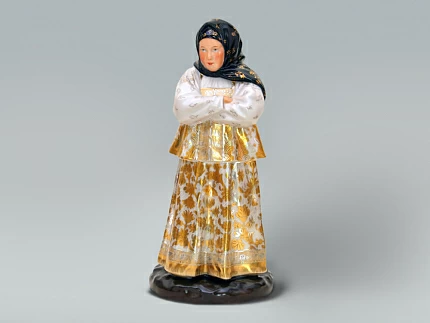 Скульптура Народности России Женщина Архангельской губернии арт. 82.63599.00.1