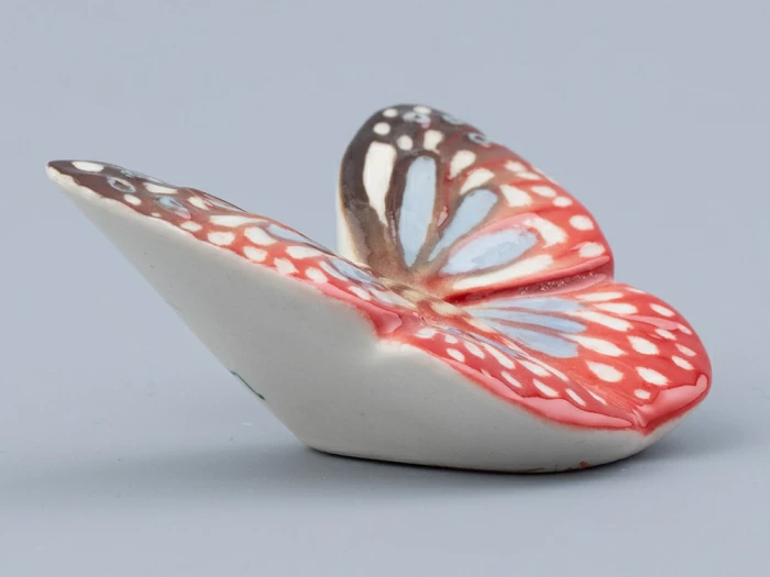 Скульптура форма Бабочка малого размера, рисунок Красная, арт. 82.47229.00.1, 